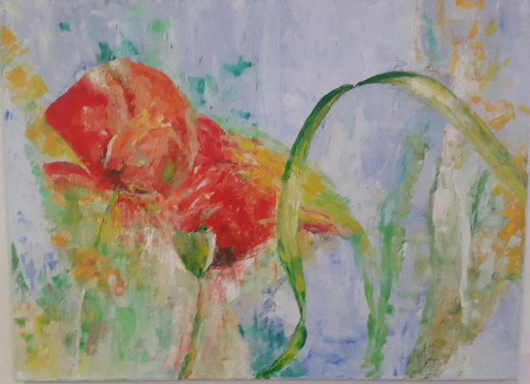 Sommer Acryl auf Leinwand 60 x 80