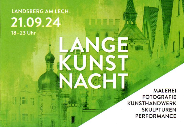 Lange Kunstnacht 2024 Deckblatt